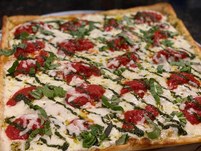 Fresh pizza at Blessed Pizza & Wings, Stanhope New Jersey